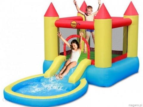 Bouncy castle with pool