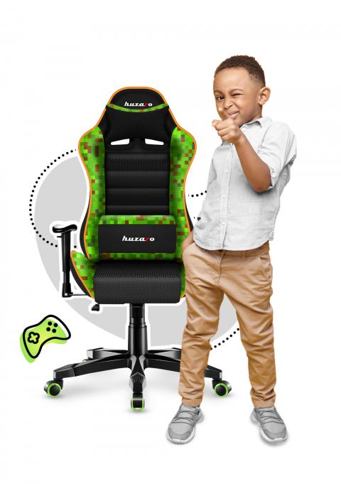 Gaming armchair for kids HUZARO RANGER 6.0 PIXEL MESH