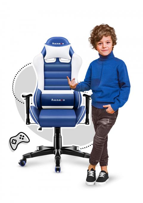 Fotel gamingowy dla dzieci HUZARO RANGER 6.0 BLUE