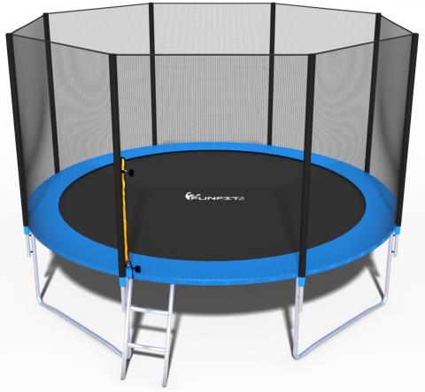Trampoline with net and ladder round 312cm