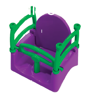 Baby seat 3 in 1 VITATOYS ( violet)