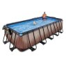 Swimming pool rectangular EXIT 540 x 250 x 122 cm /timber style/